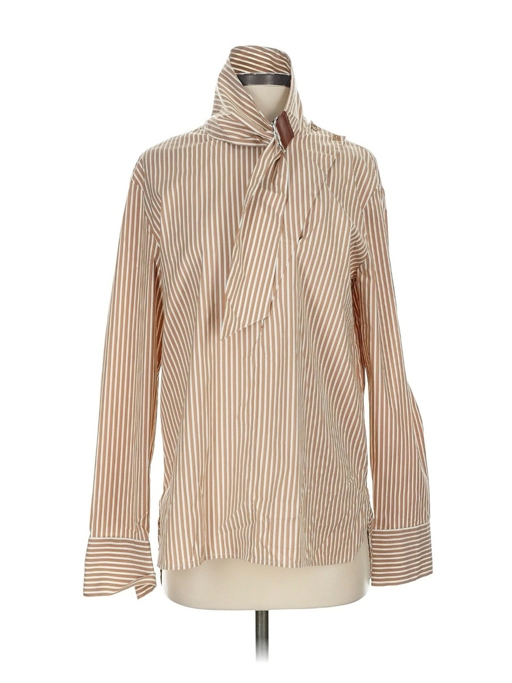 Tibi Tie-Neck Blouse